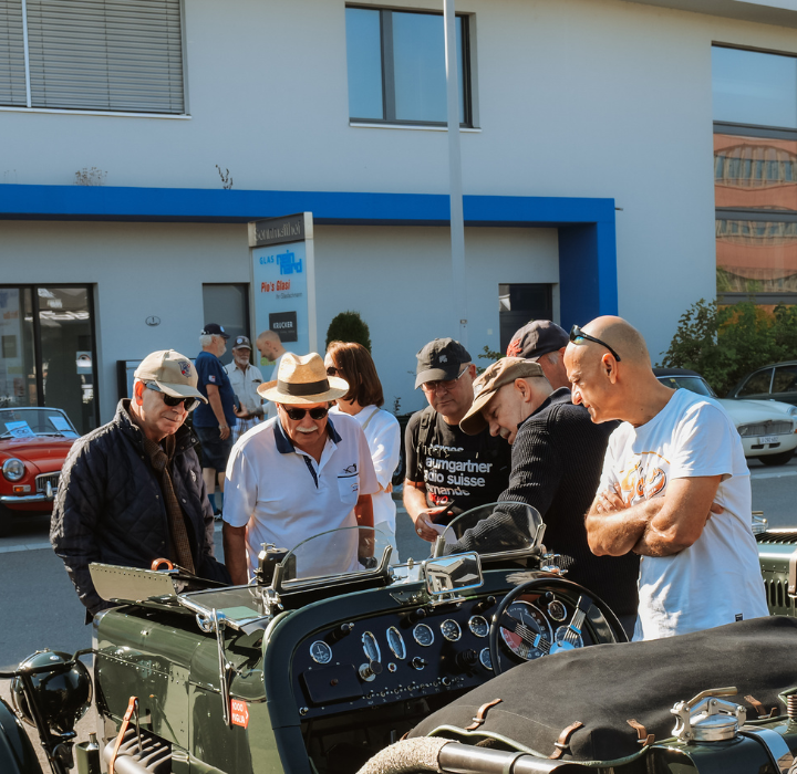 MG-Meet beim Ace Cafe Luzern presented by Th. Willy
