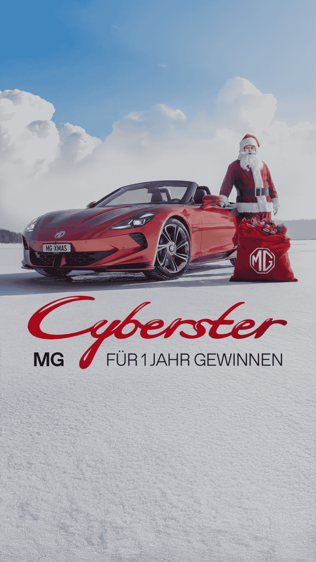 MG Cyberster für 1 Jahr gewinnen